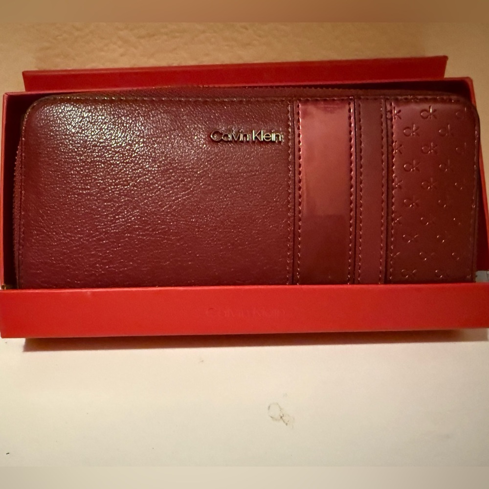 Calvin Klein Deep Red Wallet